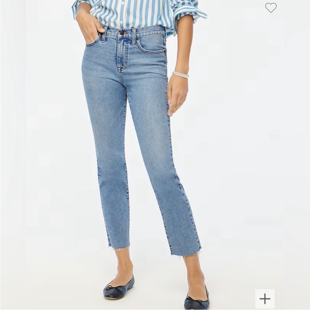 J. Crew Essential Straight Jean 35